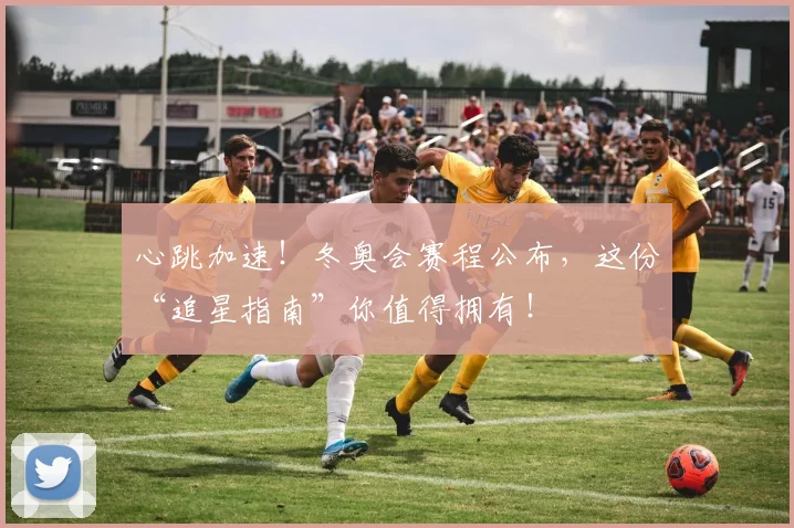 心跳加速！冬奥会赛程公布，这份“追星指南”你值得拥有！
